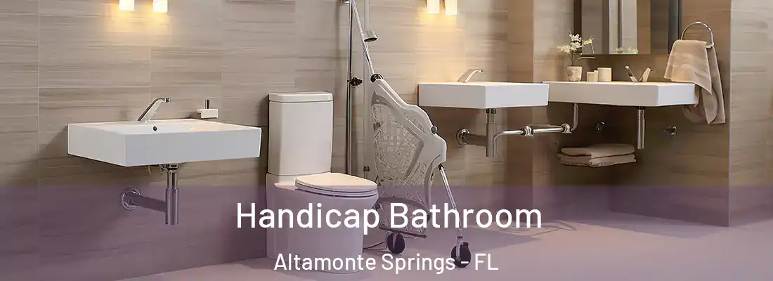 Handicap Bathroom Altamonte Springs - FL